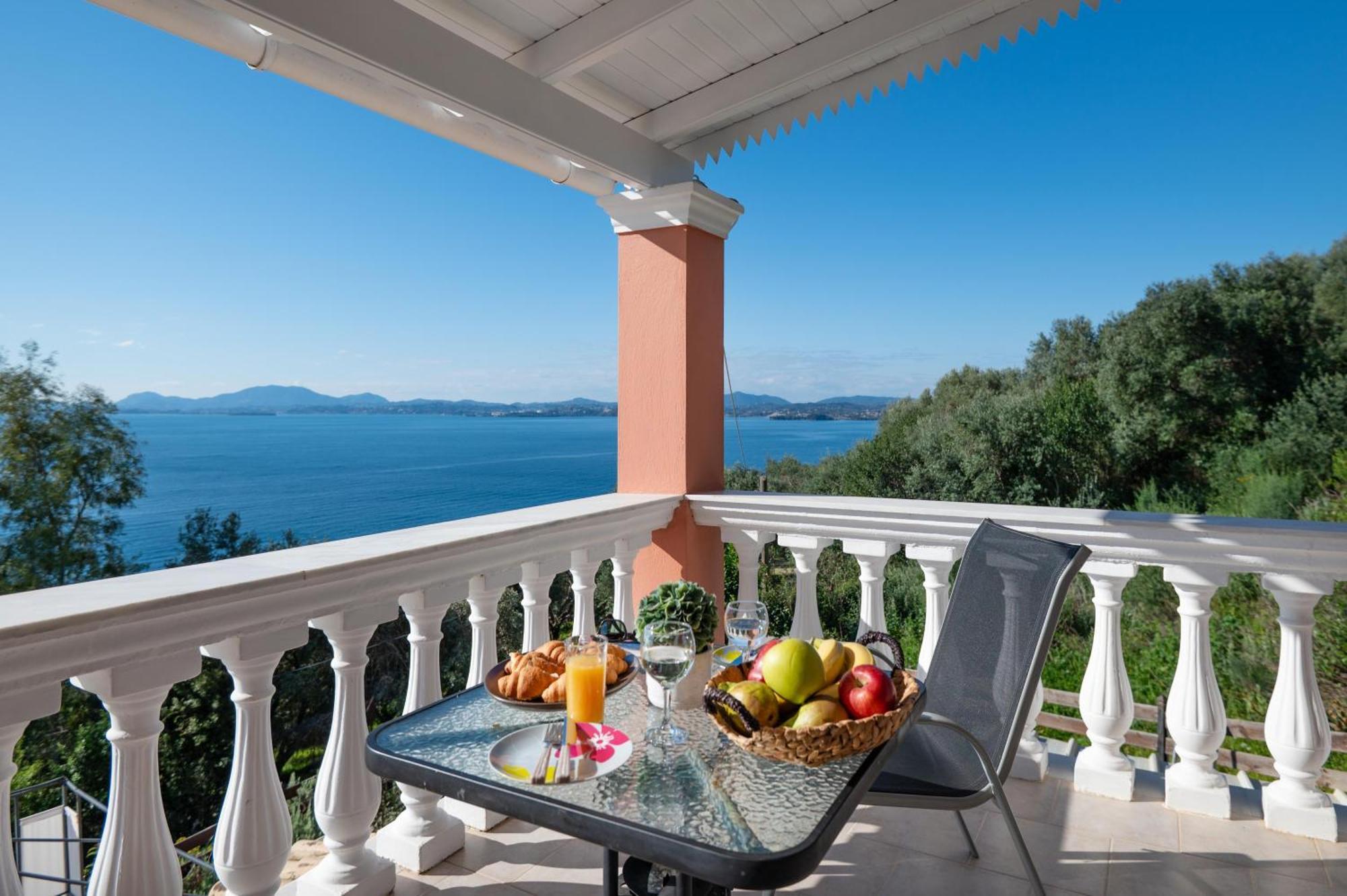 Sunrise View Apartments Barbati Exterior foto